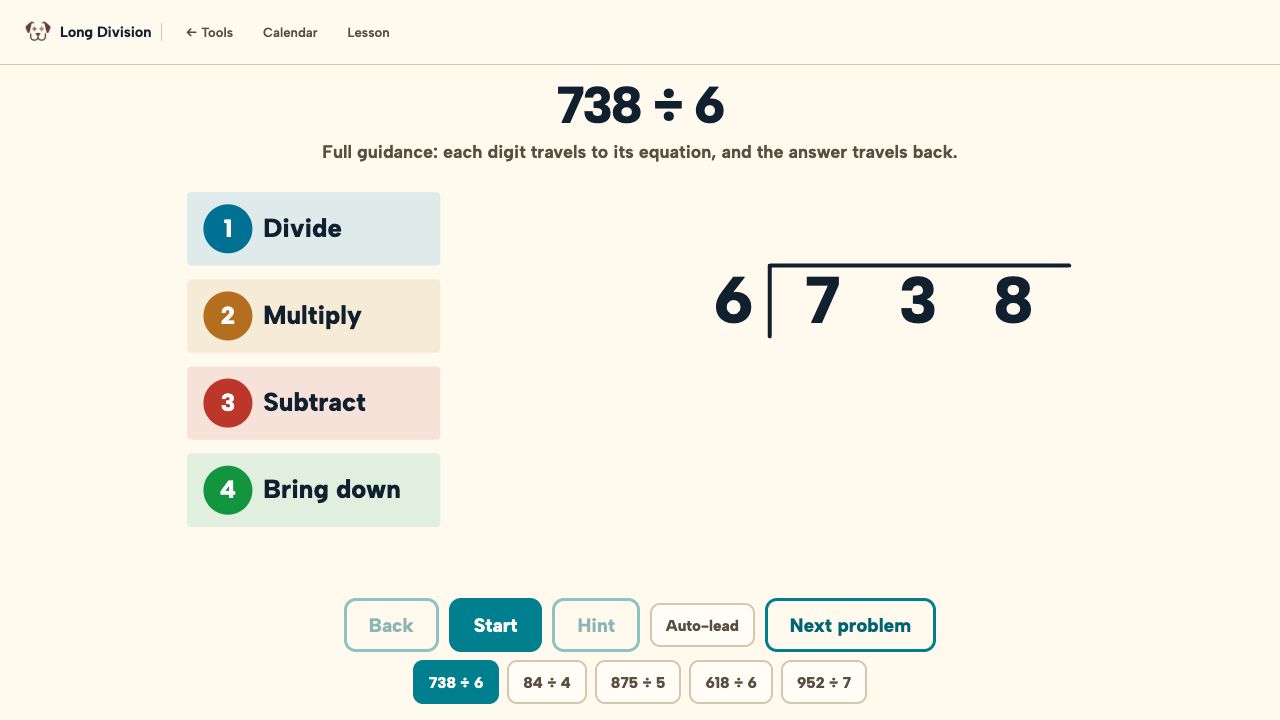 Preview of Long Division