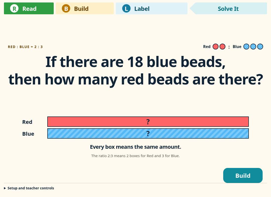 Preview of Tape Diagram Builder