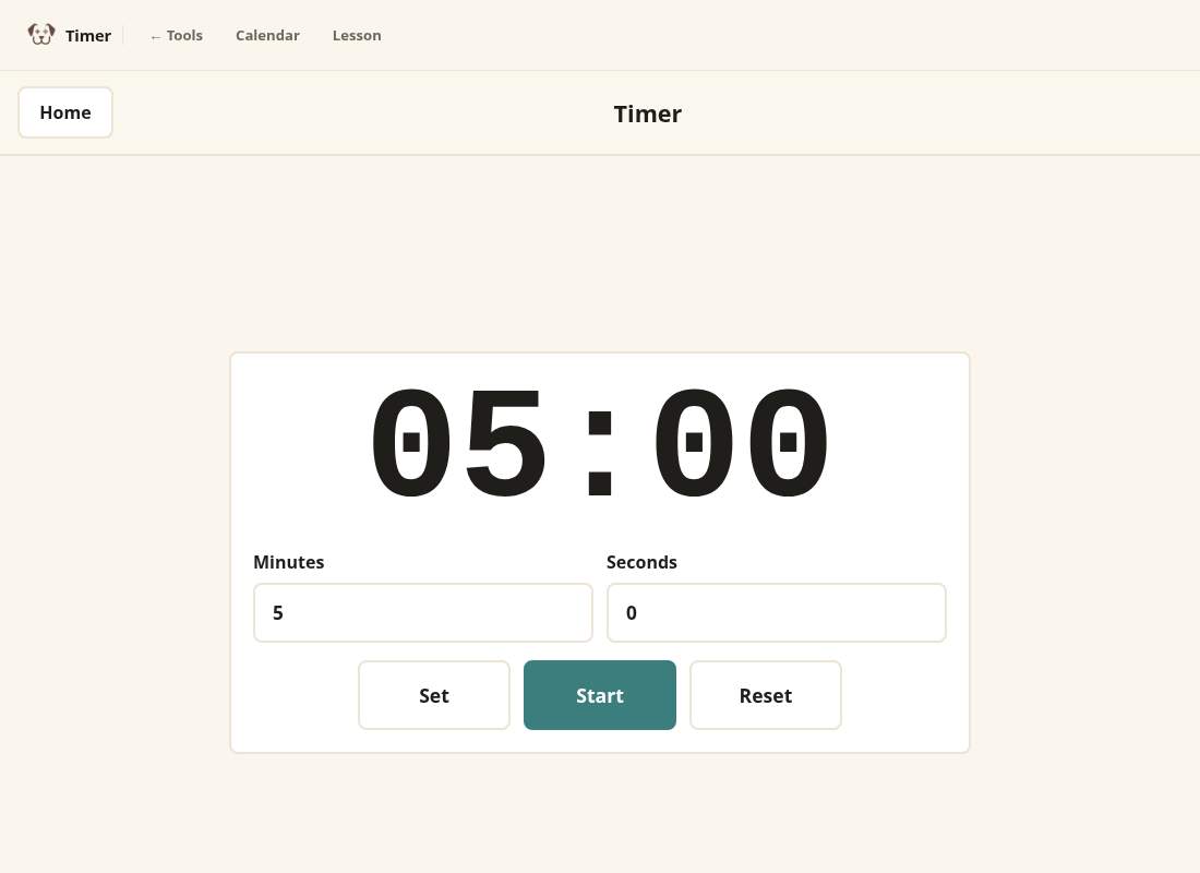 Preview of Timer